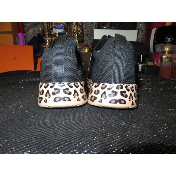 CUCCOO Easi Leopard Print breathable mesh low top running sneakers sz 39 or US 9 - Picture 3 of 8